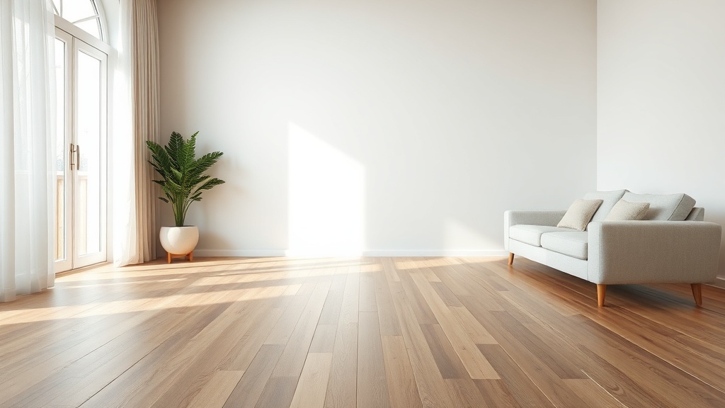 조용하고 안락한 거실 바닥 인테리어 이미지